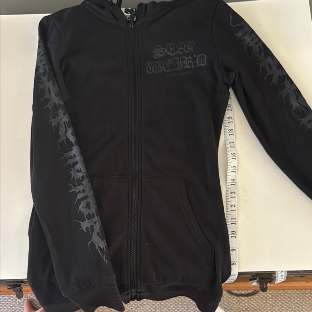 Killstar Black 'Stay Weird' Hoodie